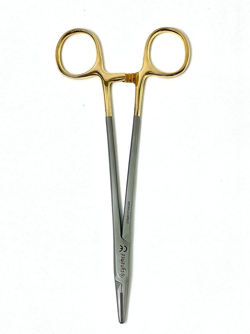artlab Premium German Mayo Hegar Needle Holder Driver |Needle Driver with Tungsten Carbide Inserts Tip |Dental Ortho Needle Holder Locking| Sizes (Mayo hegar N/H 7") - Image 4